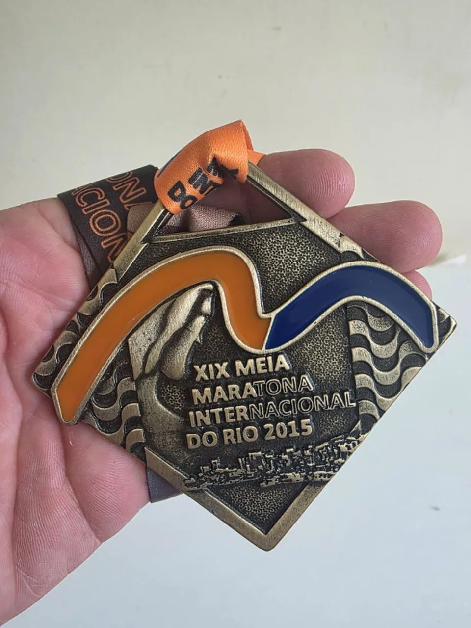 Medalha XIX Meia Maratona Internacional do Rio 2015