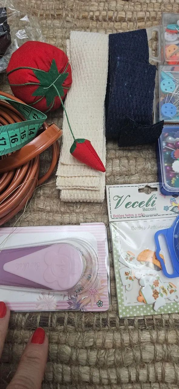 Kit 14: Artesanato itens de costura - Foto 3