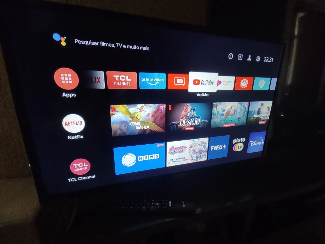 Smart tv tcl 32 polegadas - Foto 5
