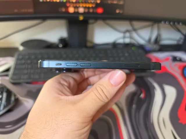 iPhone 13 mini 128GB Meia-noite - Foto 3
