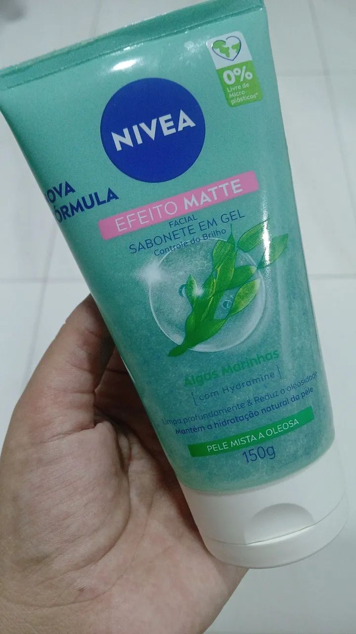 Gel de limpeza facial Nivea