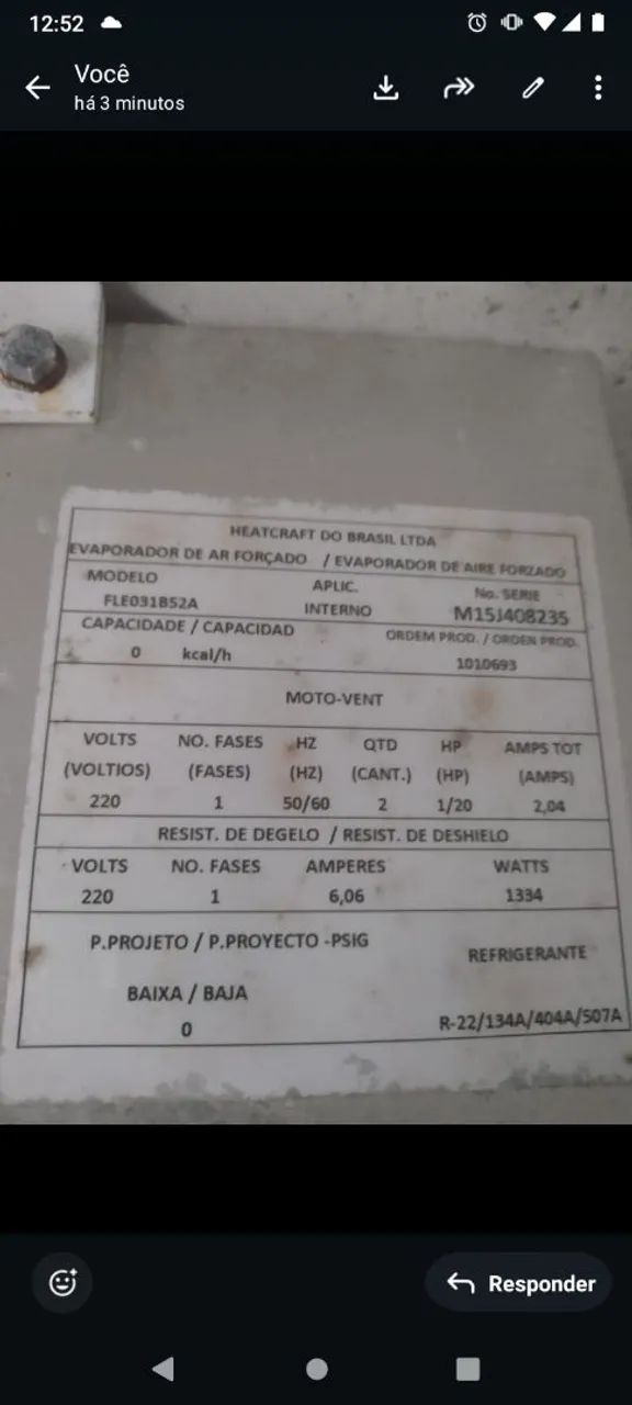 Câmara frigorífica  - Foto 3