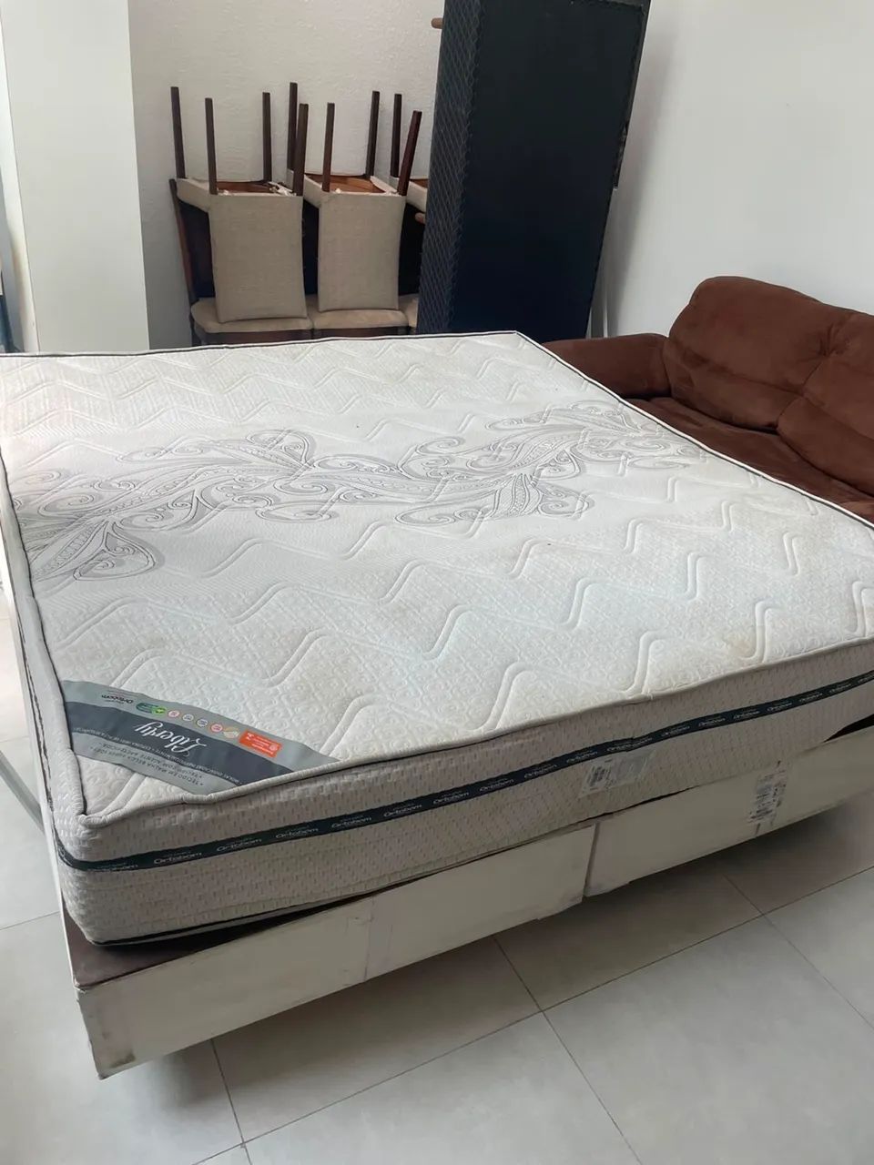 Vendo cama liberty ortobom, molas ensacadas  - Foto 2