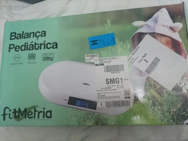 Balança Digital Pediátrica Fitmetria - 20kg - Foto 4