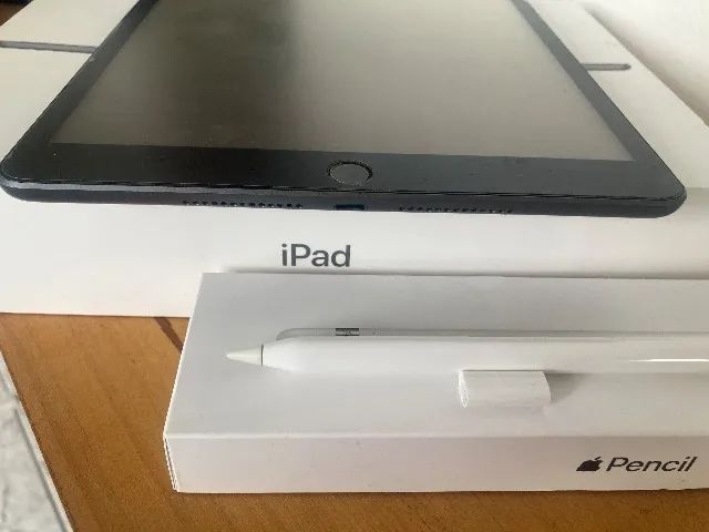 iPad 9ª Geração 64 GB + Apple Pencil Original, com caixas e NFs - Foto 3