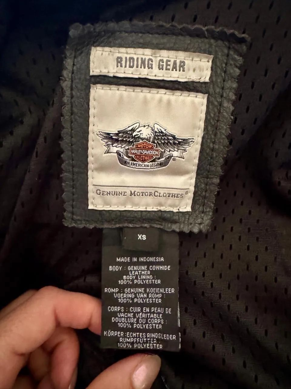 Jaqueta de couro feminina Harley Davidson - ORIGINAL - Foto 3