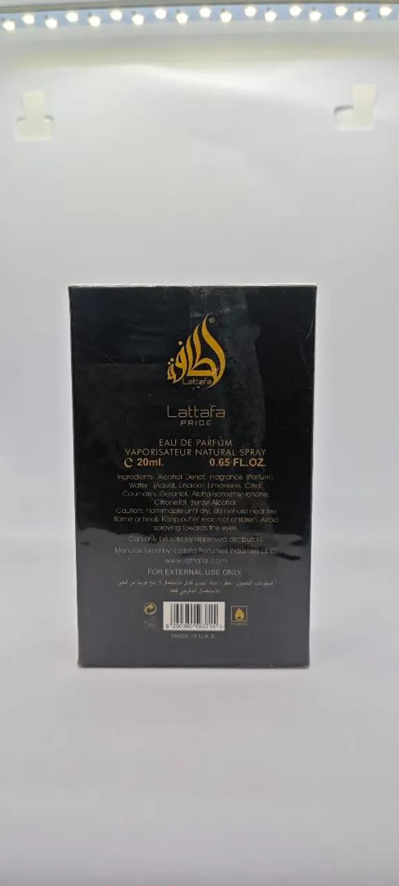 Perfume Lattafa Priide Leen 20ml - Foto 3