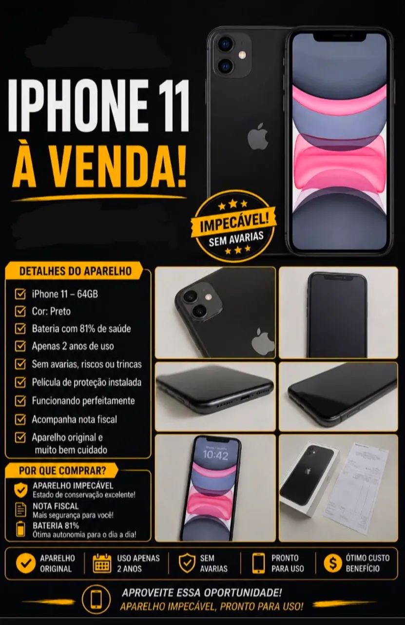 Celular IPhone 11 