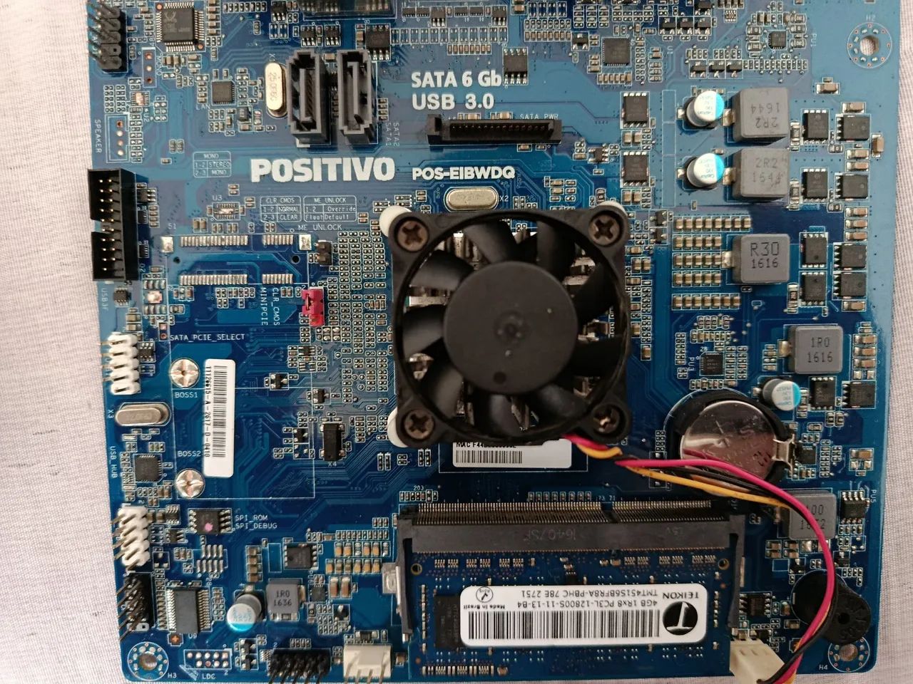 Lote de duas placas mãe MiniITX para Mini PCs  - Foto 2