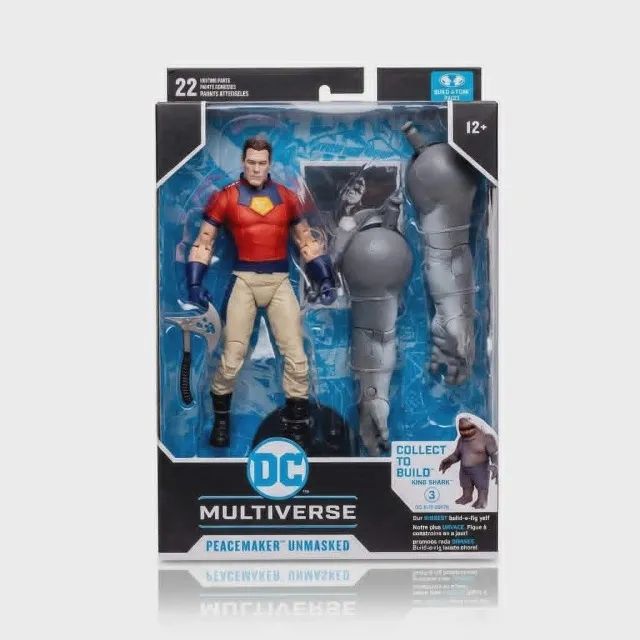Action Figure Peacemaker Sem Máscara Mcfarlane 18cm - Foto 2