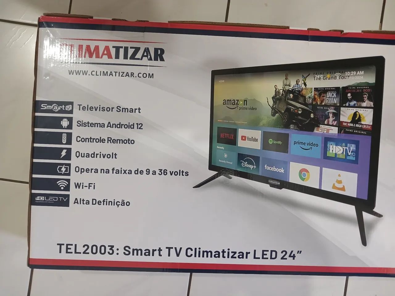 Tv Smart ideal pra motorhome e caminhão.  - Foto 4