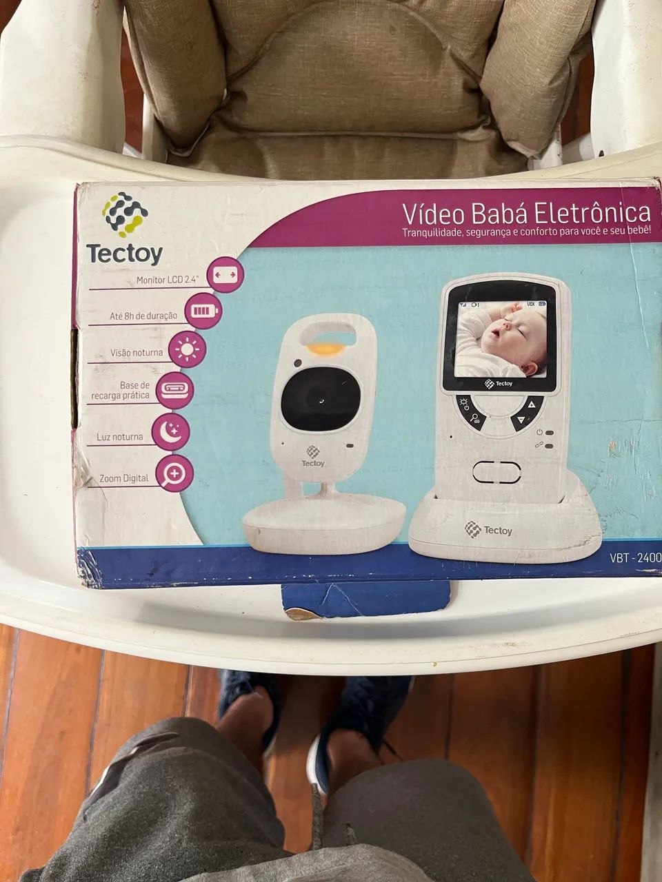 Baba eletrônica Tec toy 