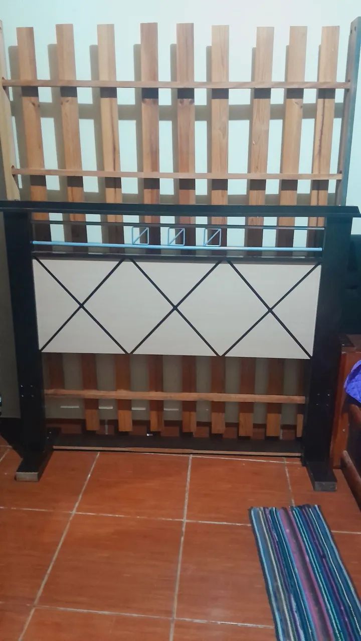 cama casal madeira pura - Foto 2