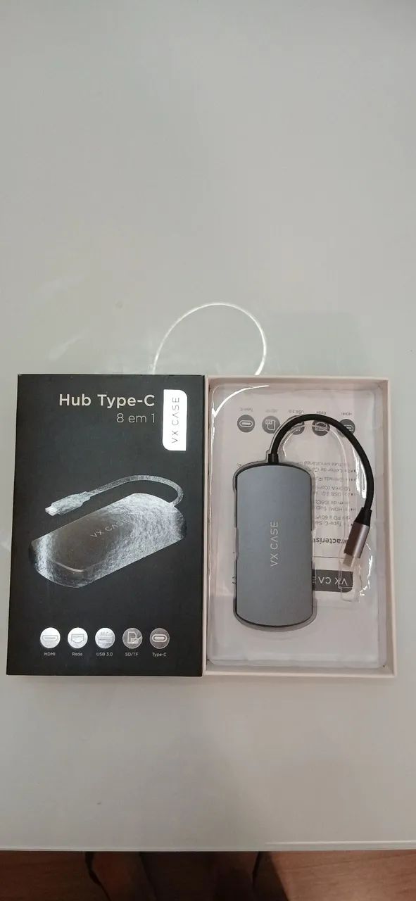 Hub type-c 8 em 1 VX CASE - Foto 2
