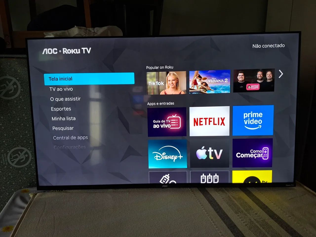 TV AOC 50 POLEGADAS. 