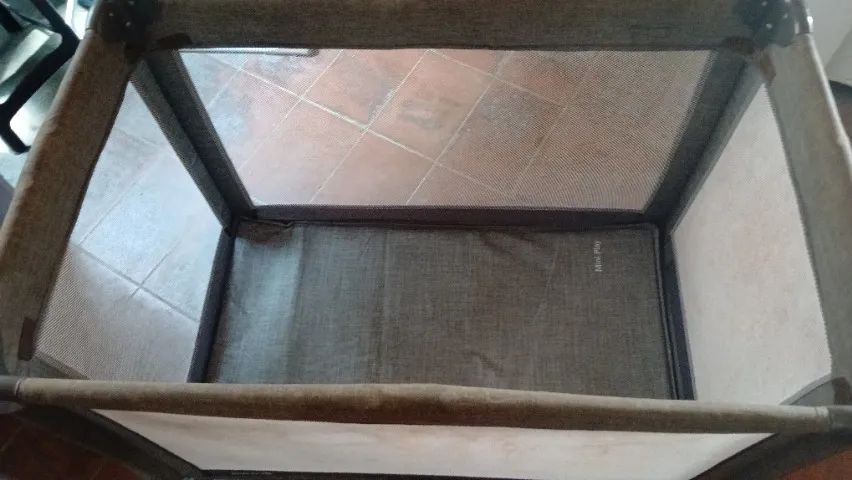 Berço dobrável com mosquiteiro  - Foto 4