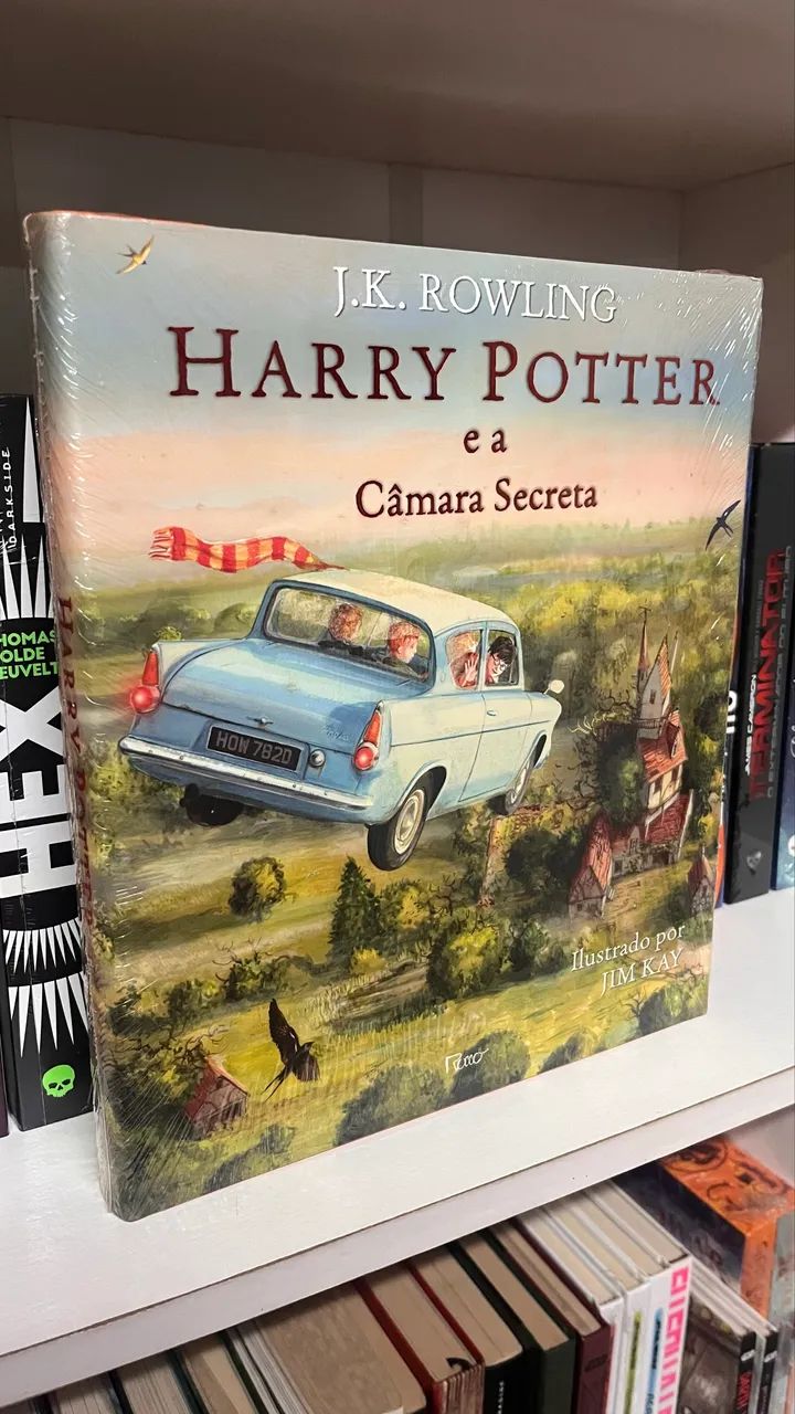 Harry Potter e a Câmera Secreta ilustrado