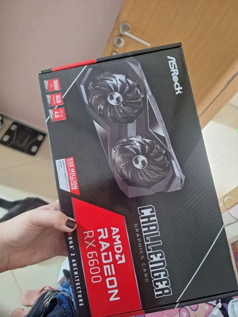 Placa de vídeo RX 6600