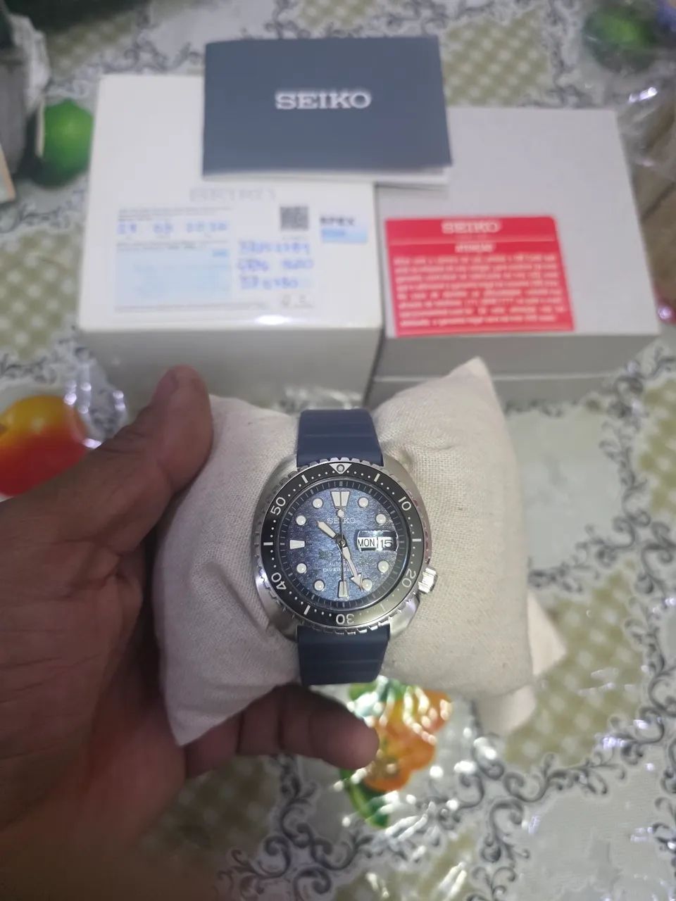 Relógio Seiko Prospex Turtle Manta Ray  - Foto 2