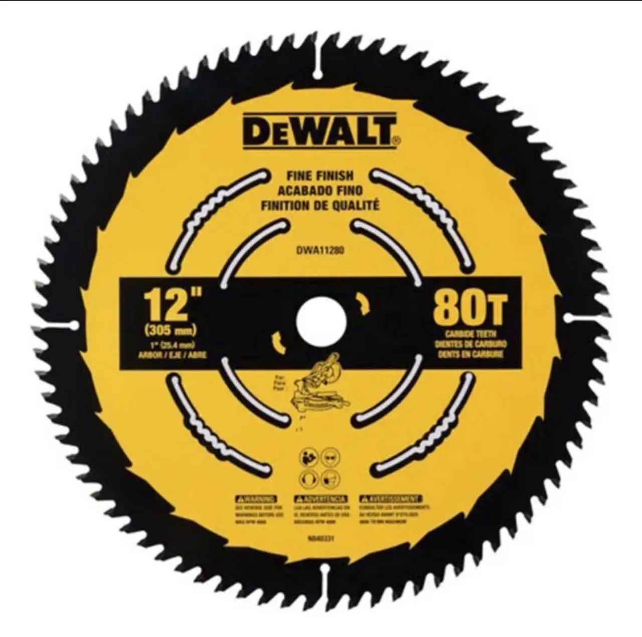 Disco De Serra Widea Para Madeira 12 80 Dentes Dwa11280