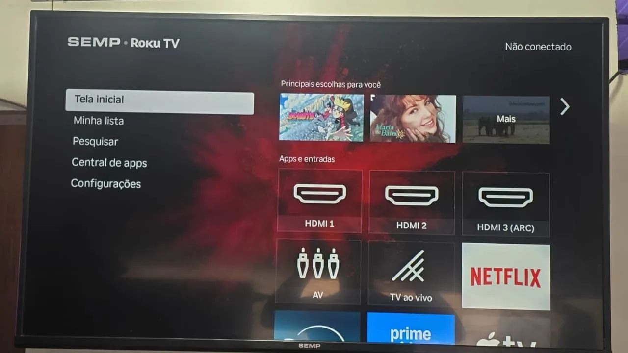 Vendo 3 tvs um 43 polegadas smart e dóis 50 polegadas smart 4k motivos de mudança  - Foto 3