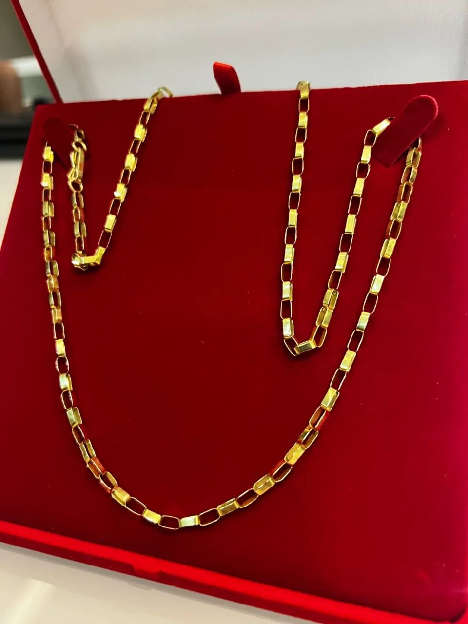 Cordão de ouro 18k, 70 cm, 14,7 g - Foto 3