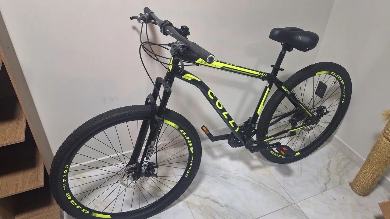 Bicicleta colli Aro 29 21 marchas semi nova - Foto 3