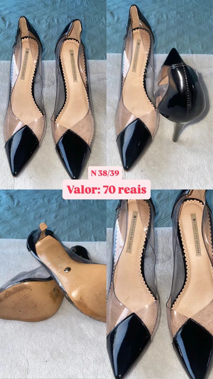 Sapatos semi novos - Desapego