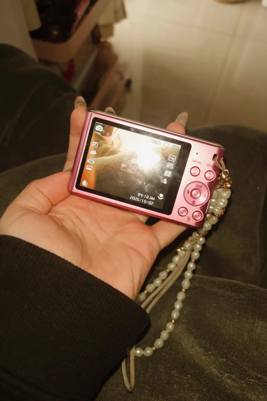 Câmera Samsung rosa ST64 - Foto 3