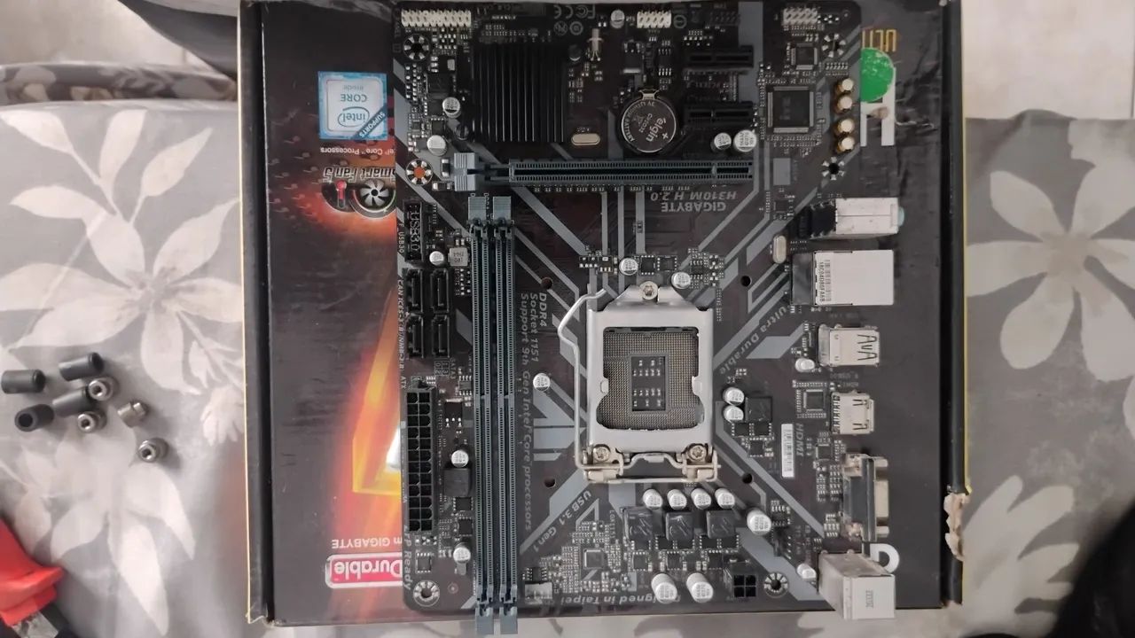 Kit processador e placa mãe - Foto 2