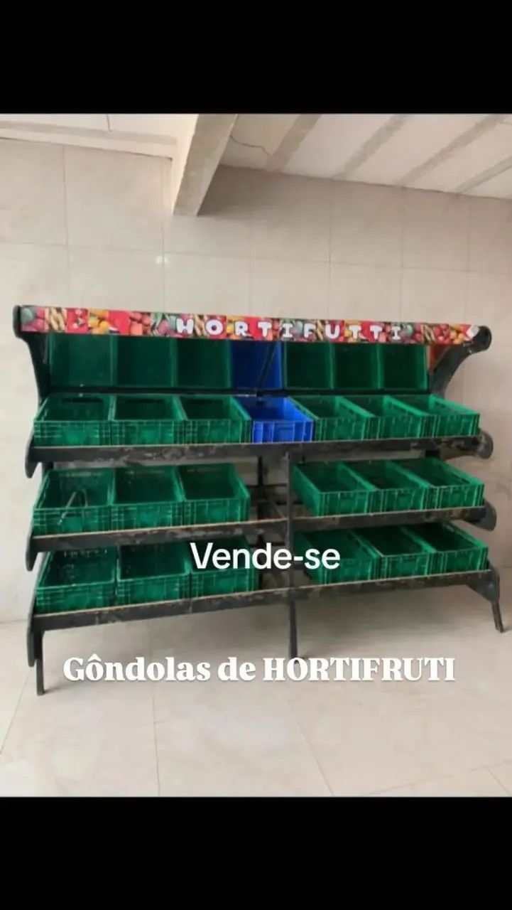 Balcão e gôndolas de HORTIFRUTI  - Foto 2