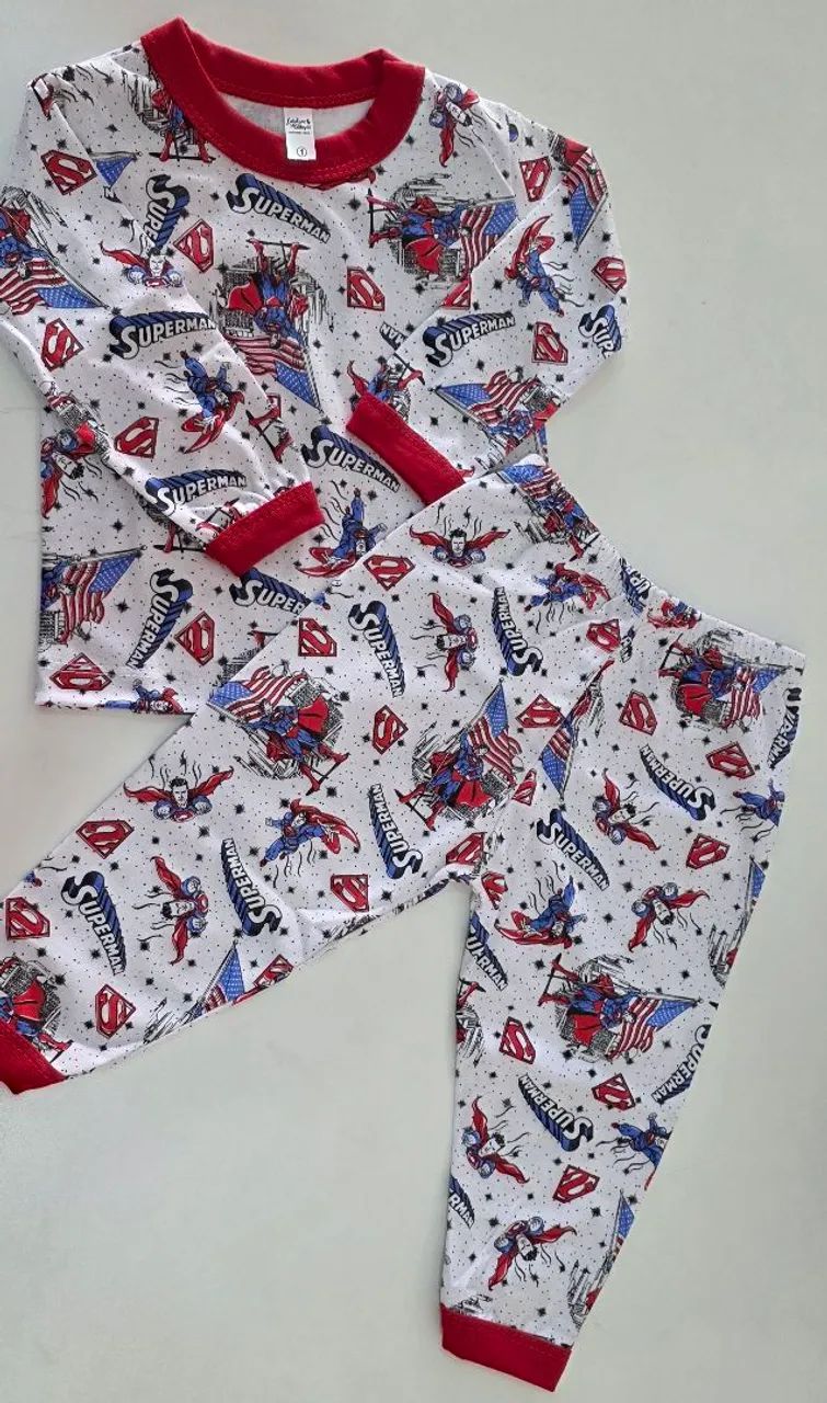 KIT 2 PIJAMA ALGODÃO 1 ANO - Foto 4