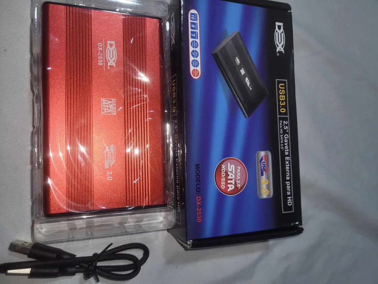 HD EXTERNO 1 TB e Case USB 3.0 - Ideal para PS3, PS4, Xbox 360 e Xbox One - Foto 2