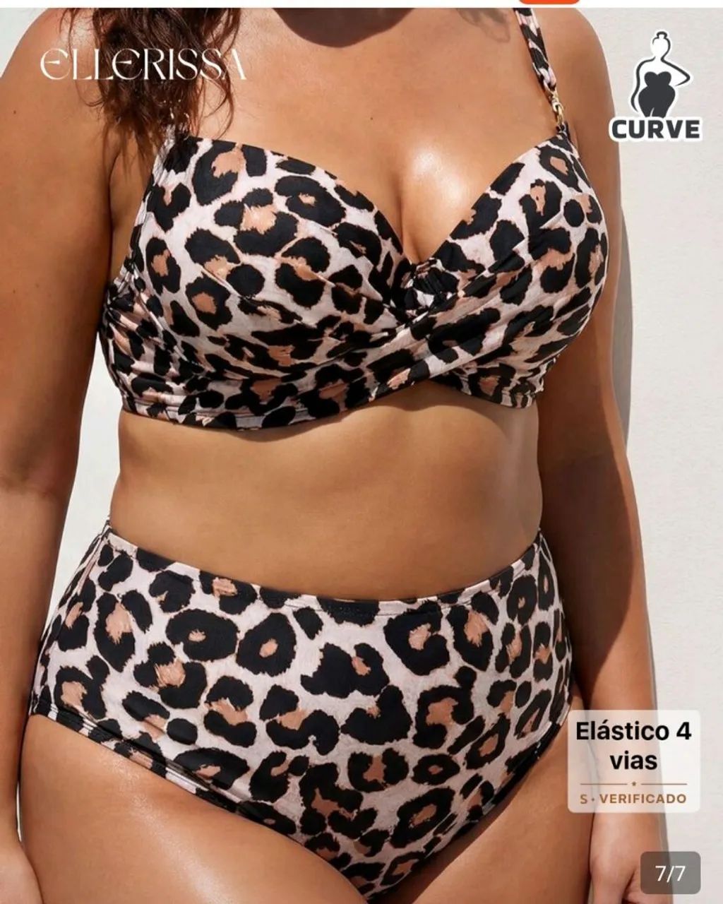 Biquíni  plus size  da shein  novo