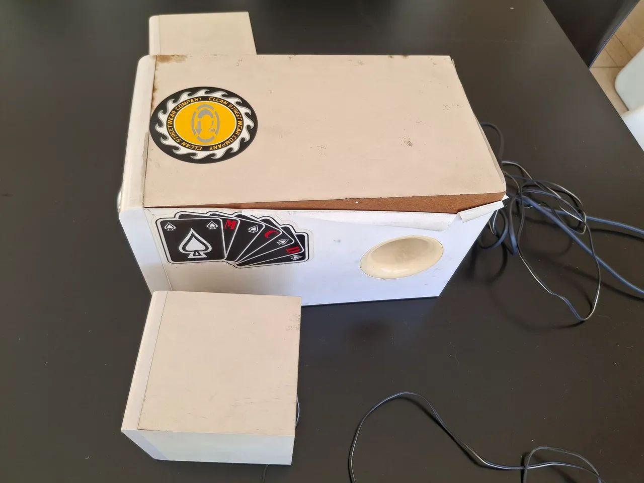 Sistema de som 2.1 Bomber para computador subwoofer satélites - Foto 4