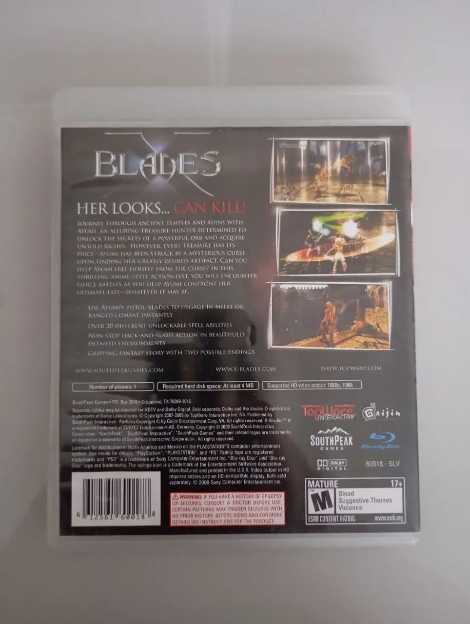 Blades X - Jogo Original PS3. - Foto 2