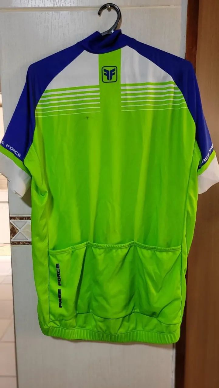 Camisa para ciclismo Free force manga curta - Foto 2