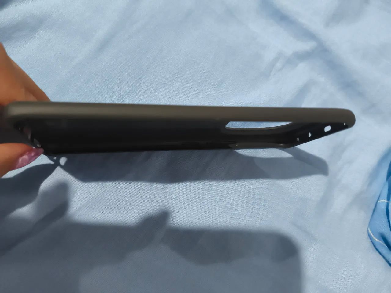 Capinha capa case preta poco x7 - Foto 4