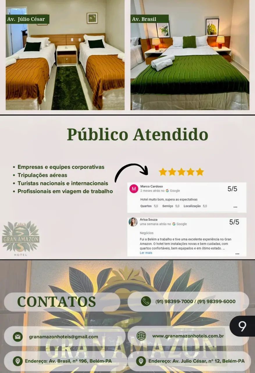 HOTEL NA JÚLIO CÉSAR VENDO A OPERAÇÃO com 10 quartos em Marambaia - Belém - PA - Foto 3