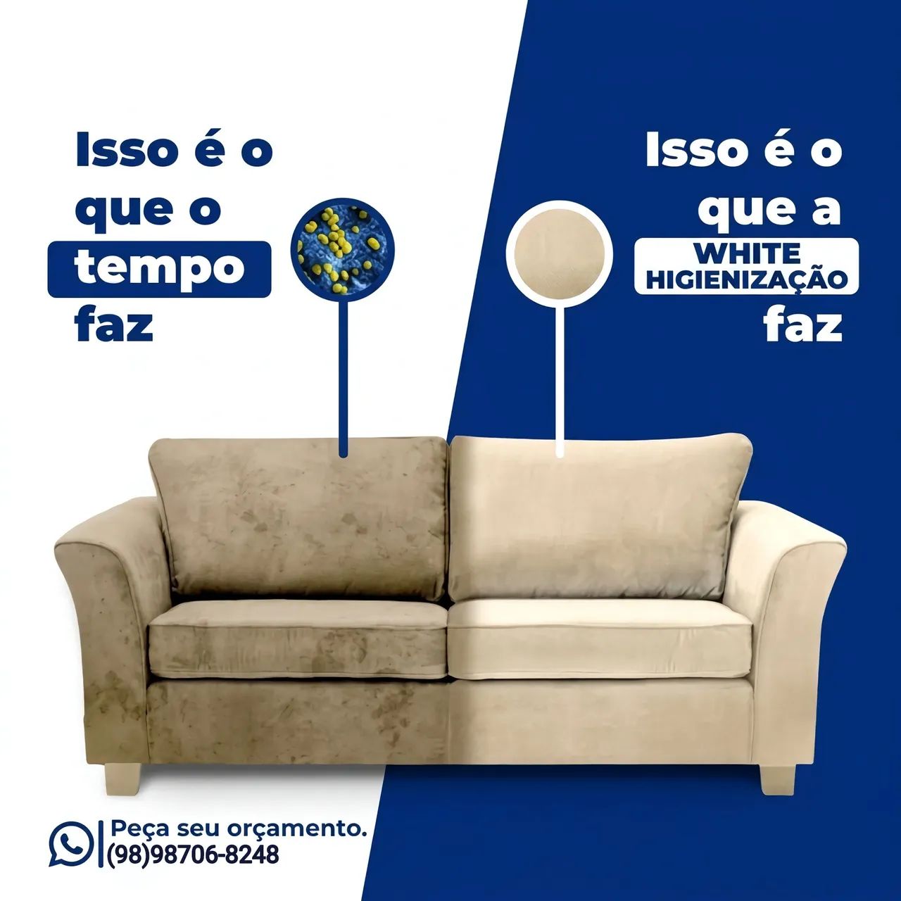 Sofás, camas e estofados