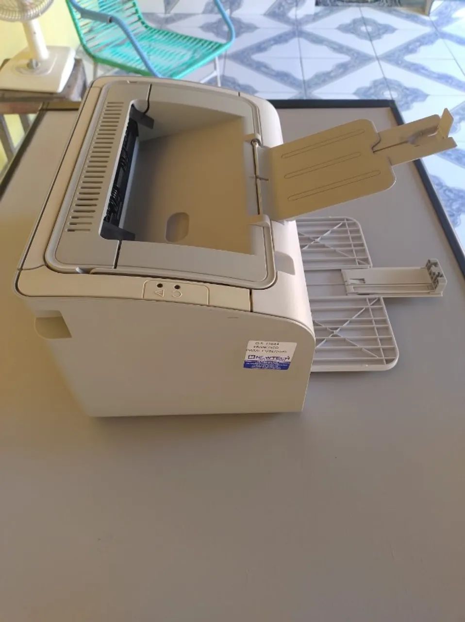 Impressora HP LaserJet P1005, função única, monocromática, excelente, único dono. - Foto 4