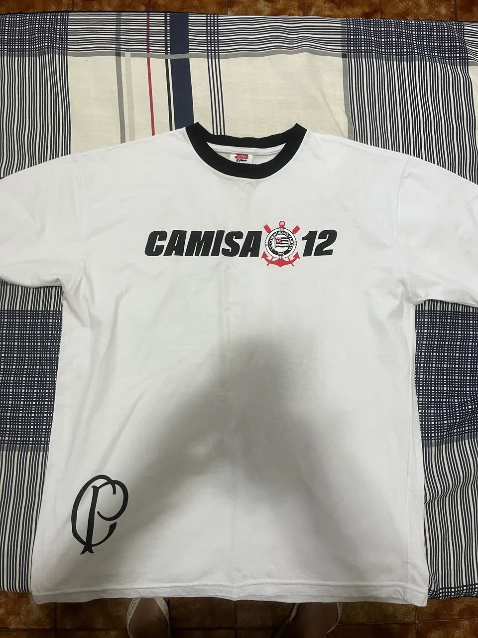 Camiseta Camisa 12 Corinthians 