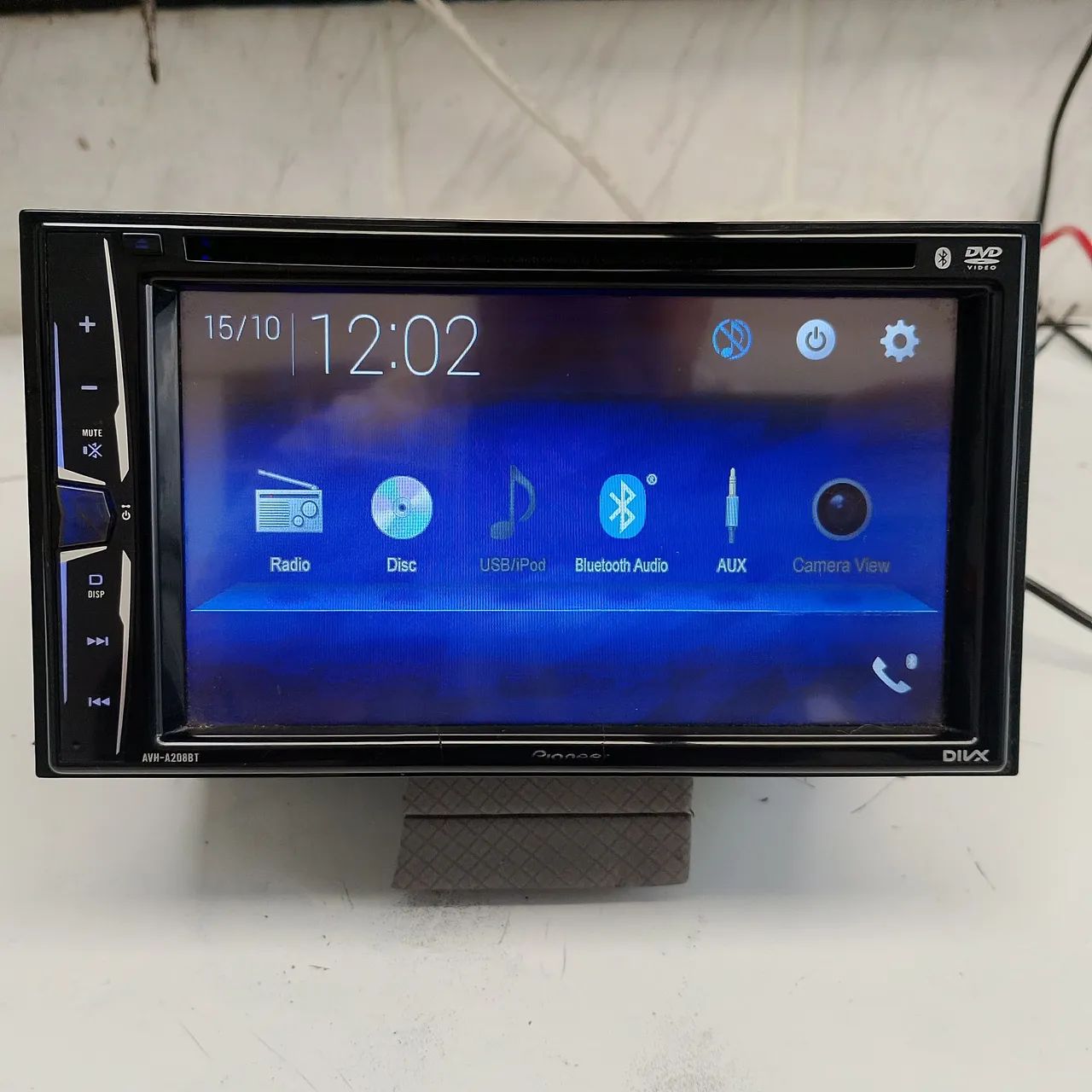 Multimídia Pioneer bluetooth USB saída sub cd dvd 