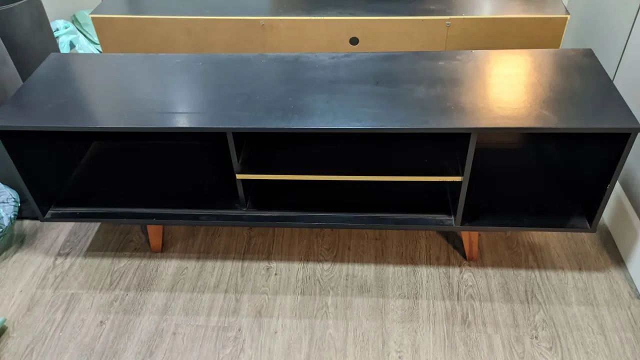 Rack para sala preto - Foto 3