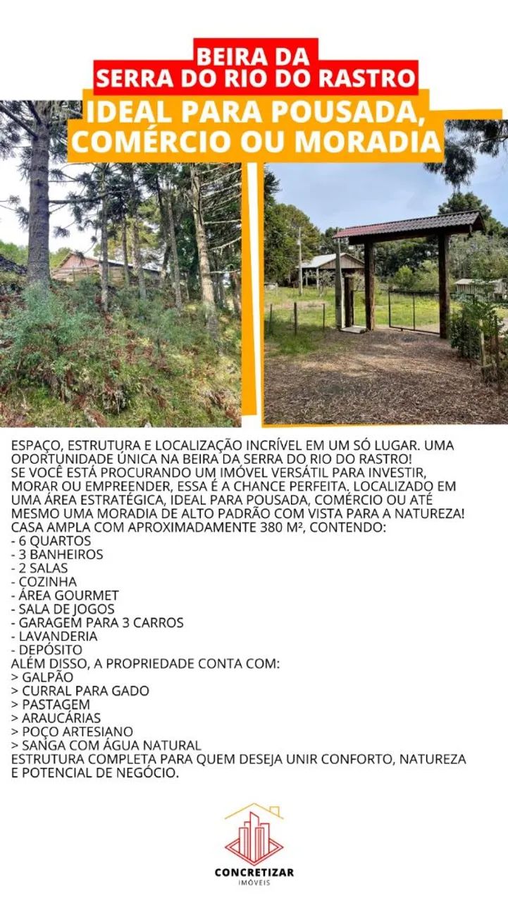 Sítio na serra rio do rastro  - Foto 2
