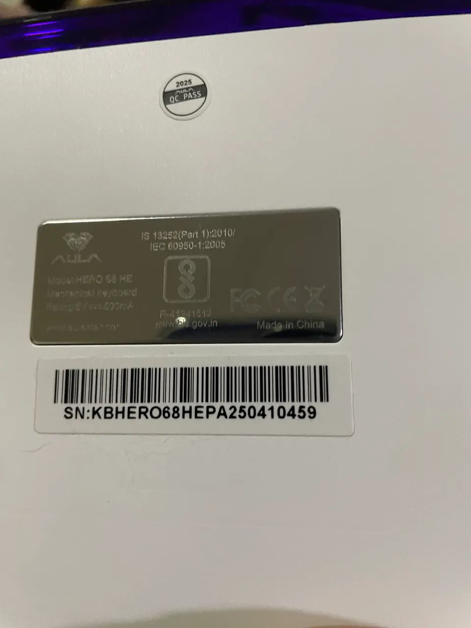 Teclado magnético Aula Hero 68HE - Foto 5