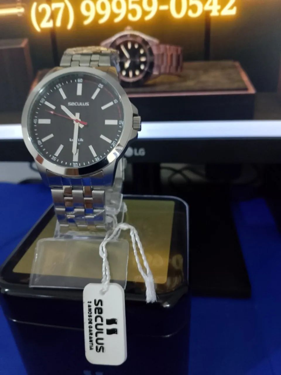 Relógio Seculus Masculino - Foto 3