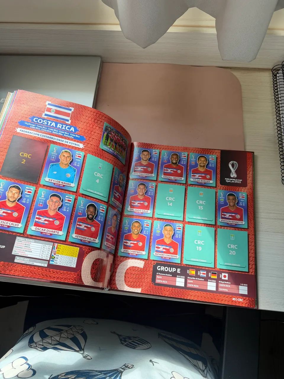 Álbum da copa do mundo capa dura prata 2022