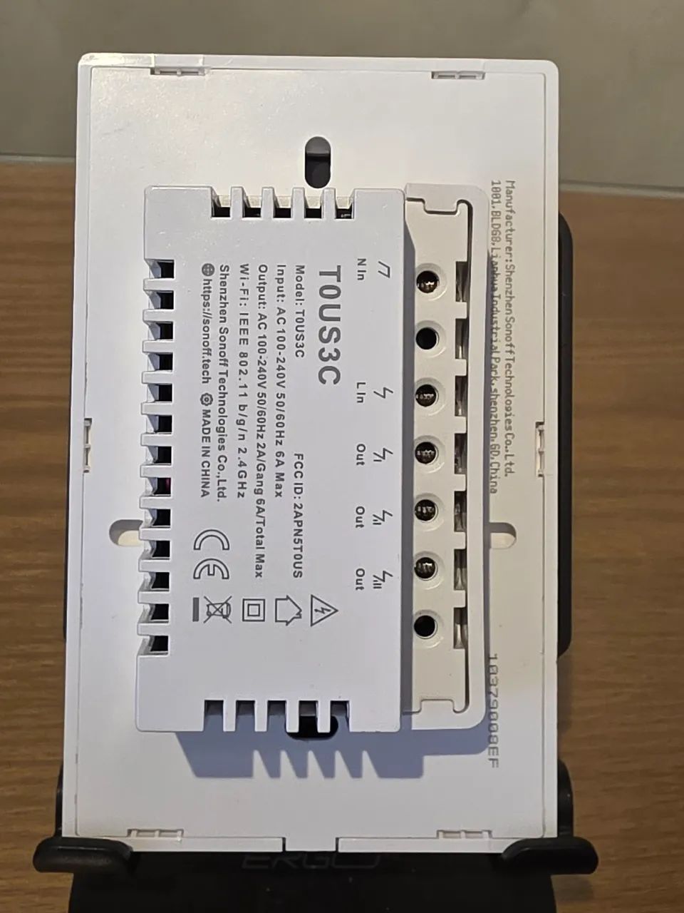 Interruptor Inteligente TOus3c-tx Sonoff 3 Botões - Foto 2