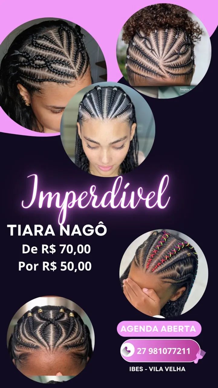 Trança nagô 